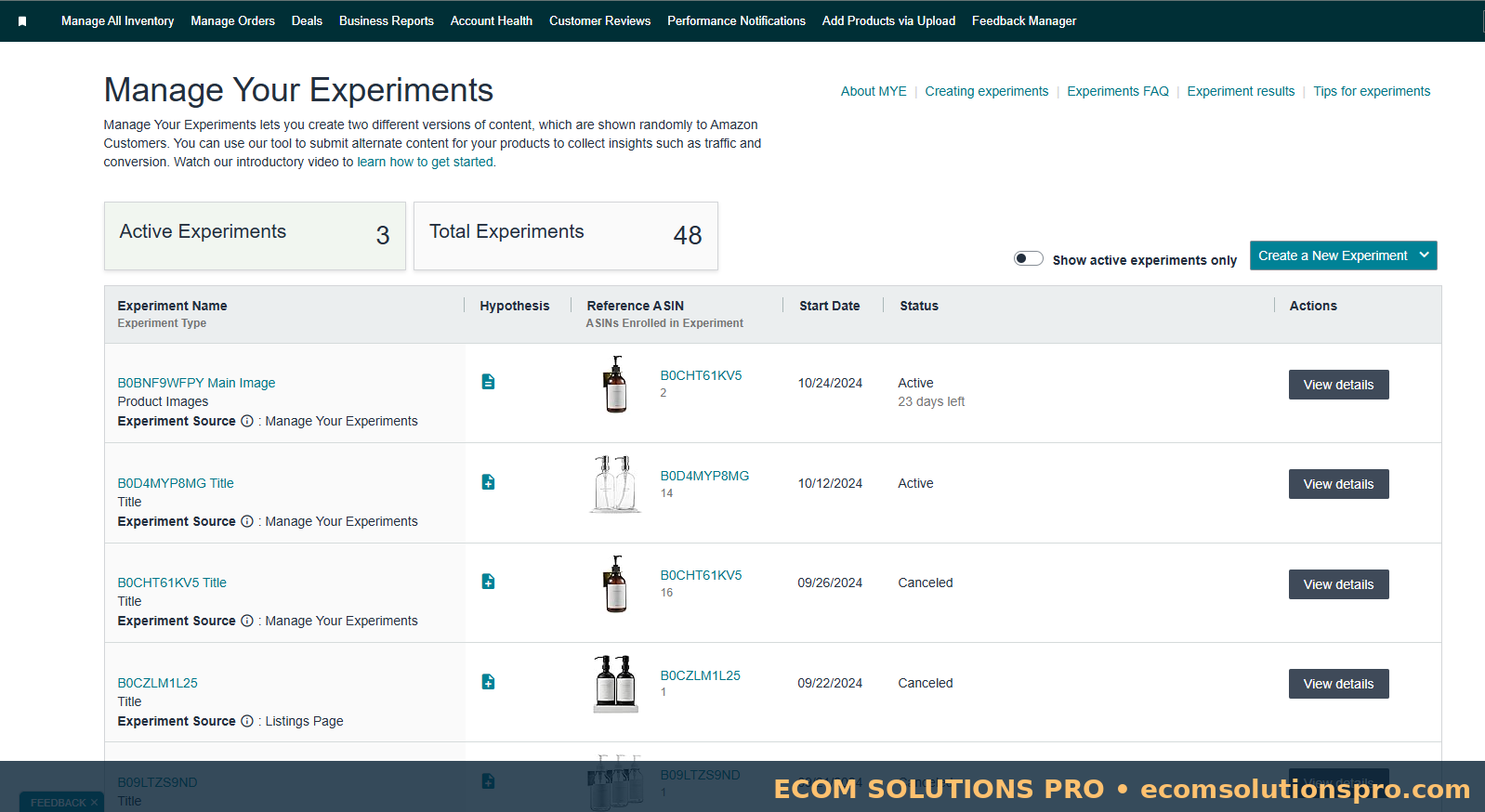 A/B testing evidence 5