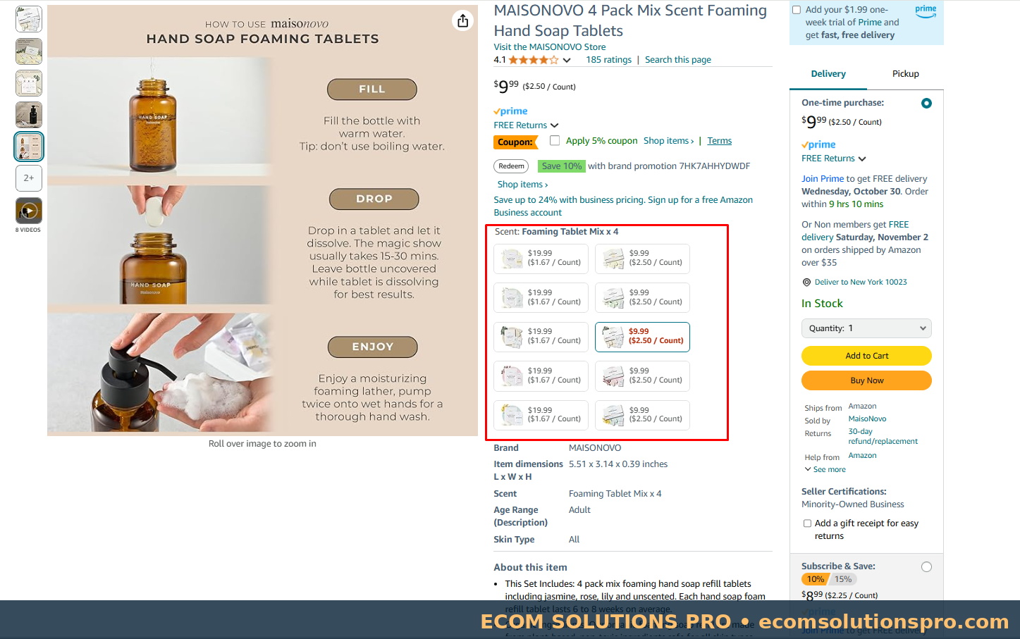 Variation setup evidence 4